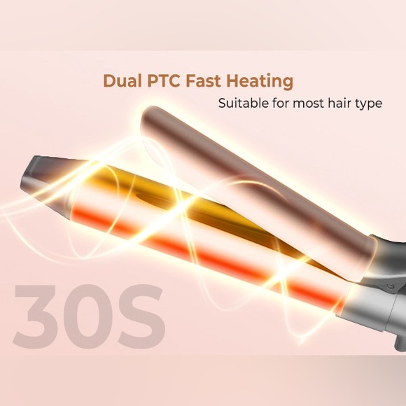 Self Curling Hair Curler, Automatic Curling Iron, 5 Heat Settings Curling Wand - Picture 9 of 13